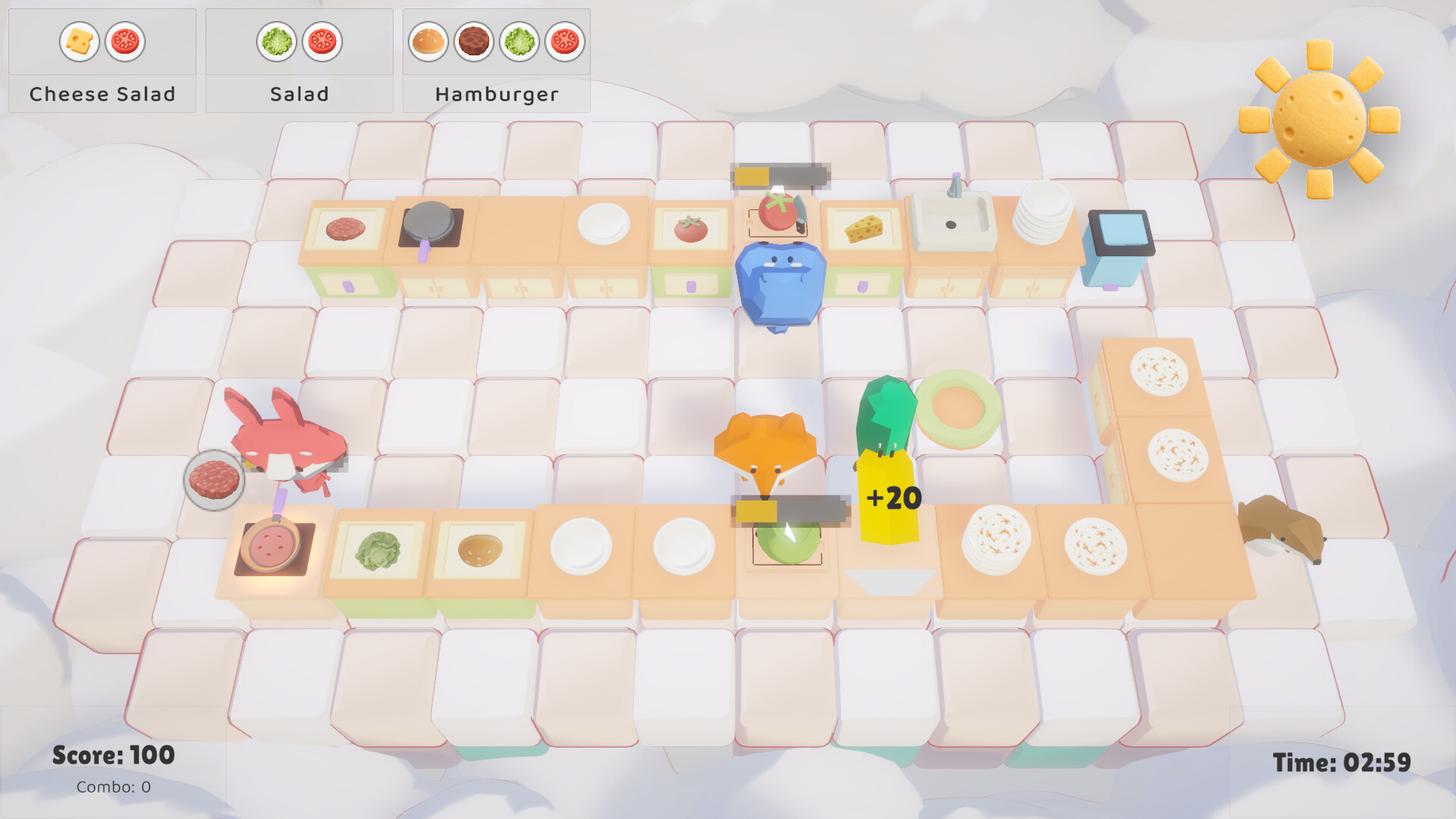 Foxi's Day & Night Kitchen screenshot 2