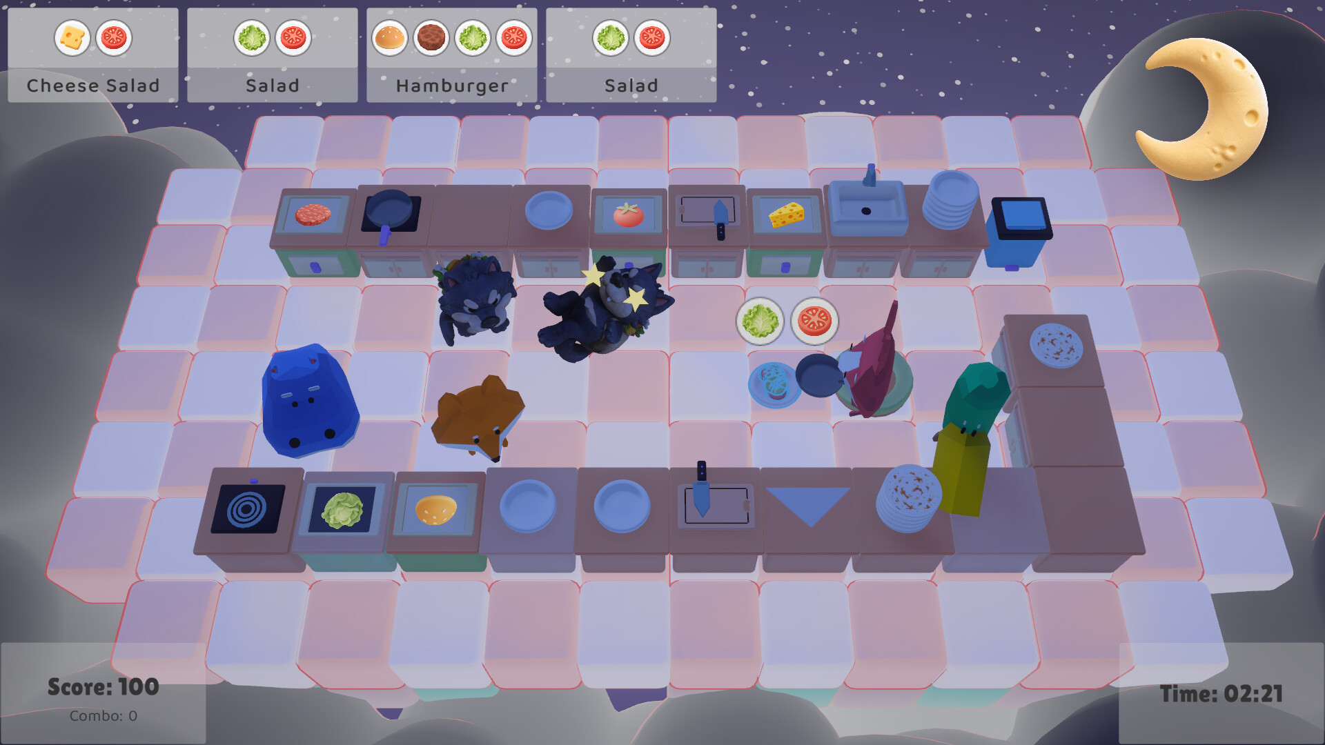 Foxi's Day & Night Kitchen screenshot 3