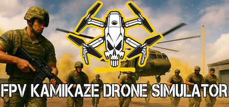 Cover art from FPV Kamikaze Drone Simulator