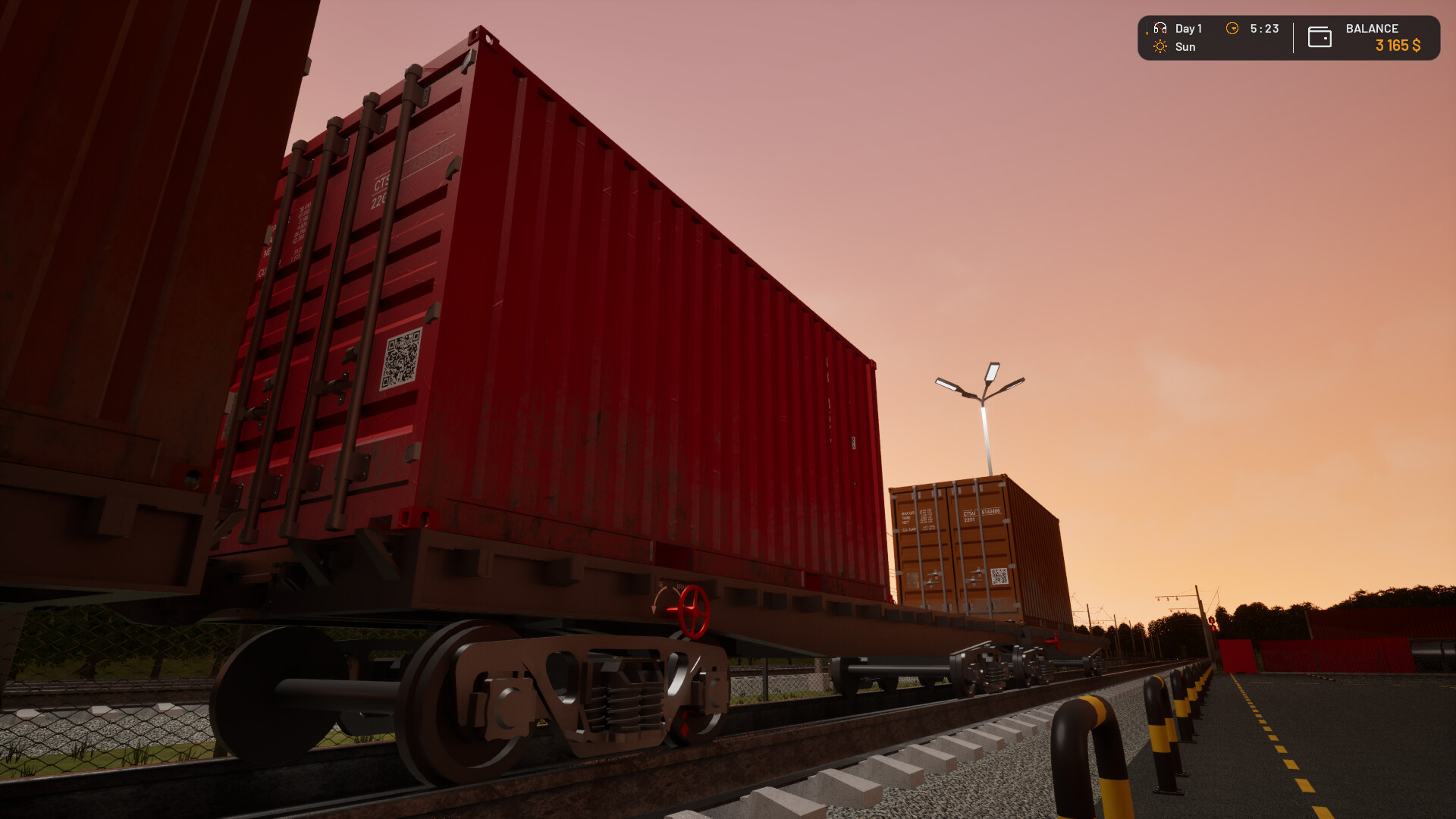 Container Terminal Simulator screenshot 2