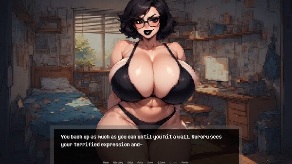 Dominated by: Yandere Goth Sensei screenshot 5