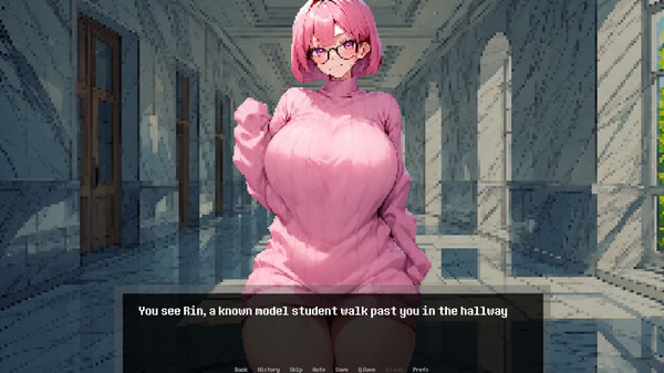 Dominated by: Yandere Goth Sensei screenshot 4