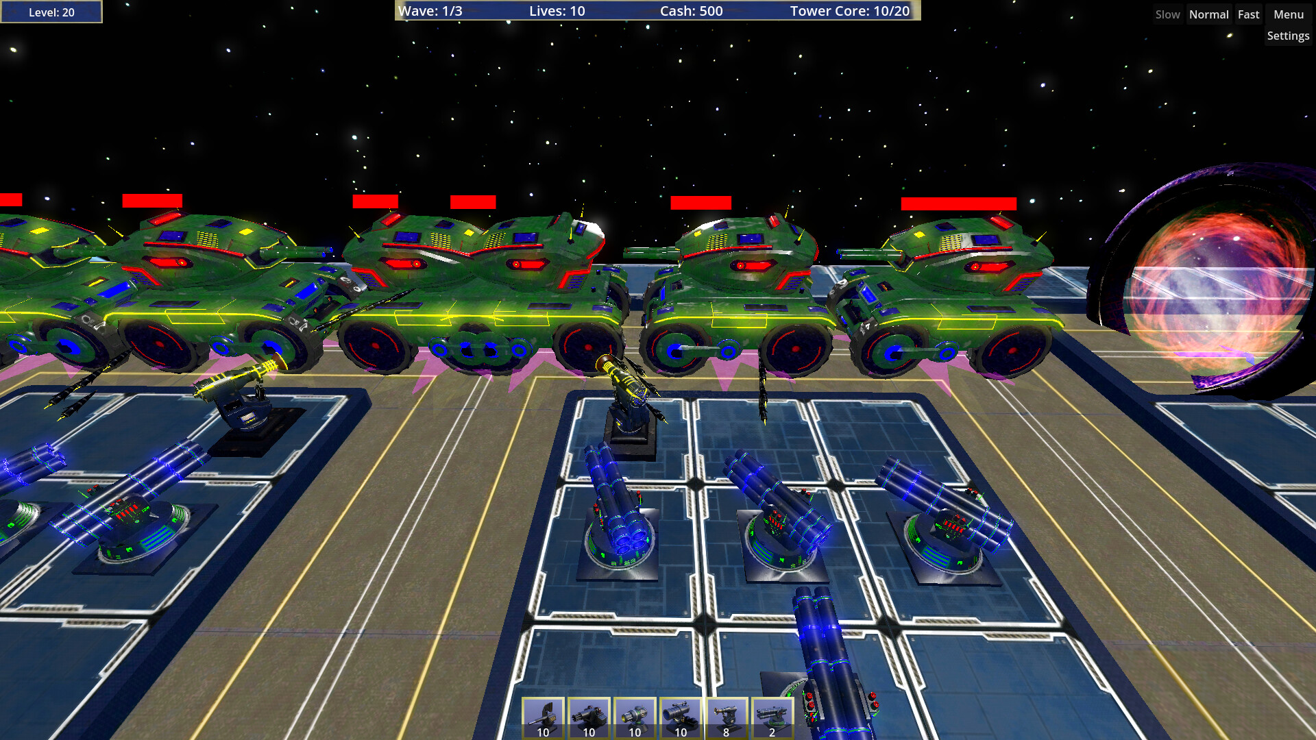 Galaxy Defenders (Classic TD) screenshot 4