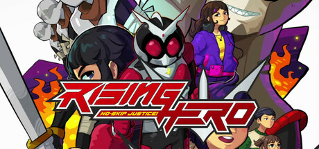 Cover art from Rising Hero: No-Skip Justice!