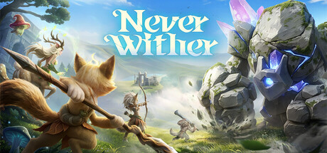 Cover art from Never Wither