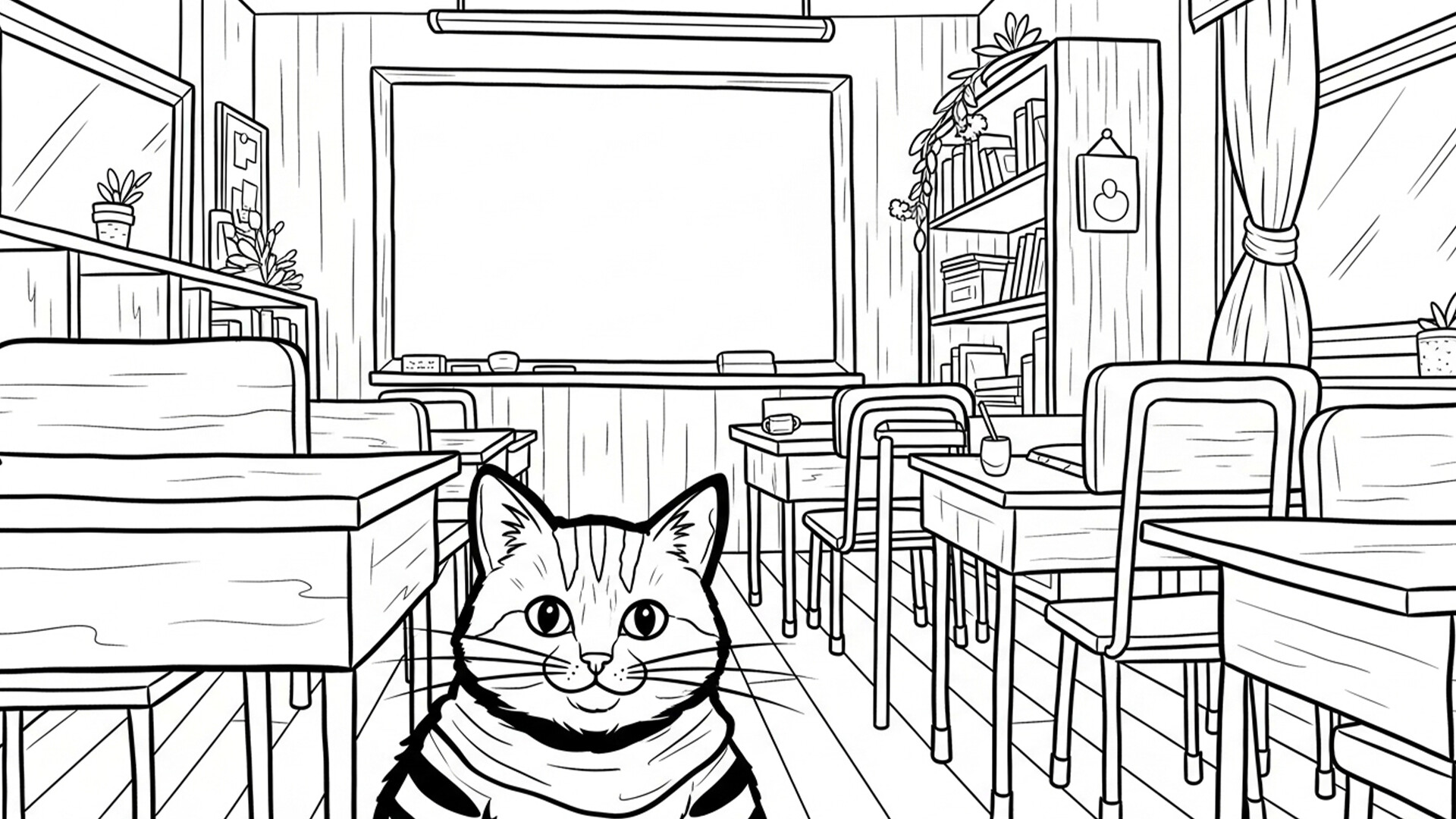 100 Cats Lost in the 19th Century Find & Color screenshot 5