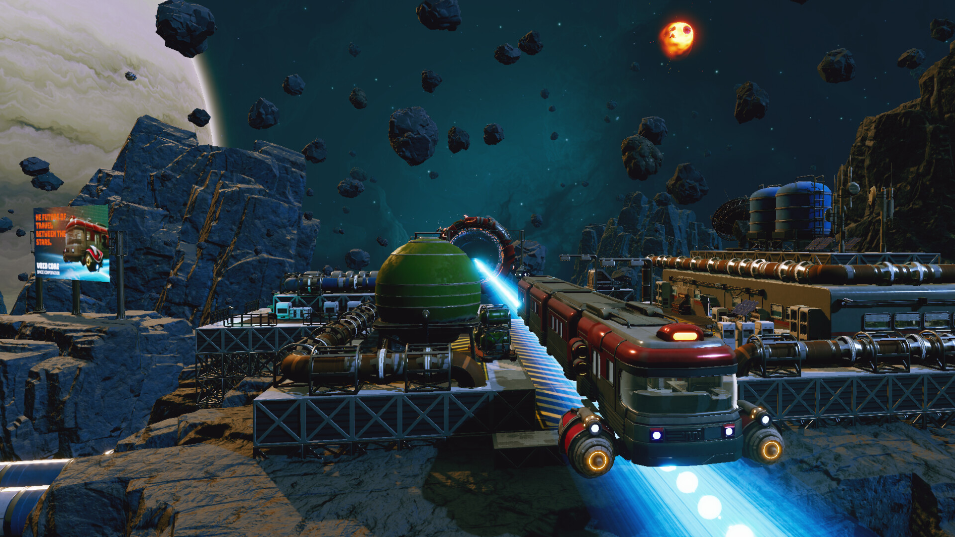 SurviRail: Deep Space screenshot 2