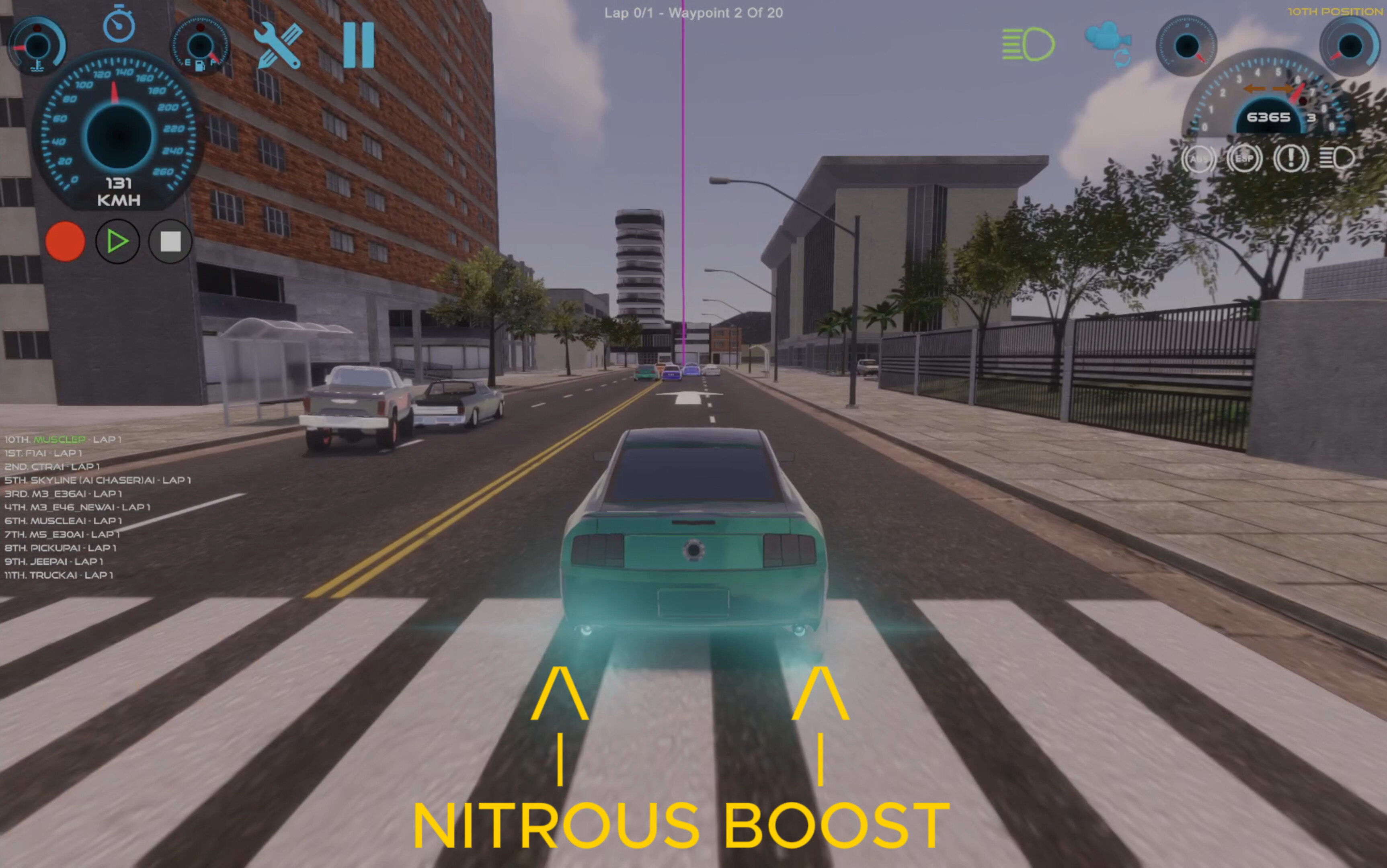 City-Racing trailer