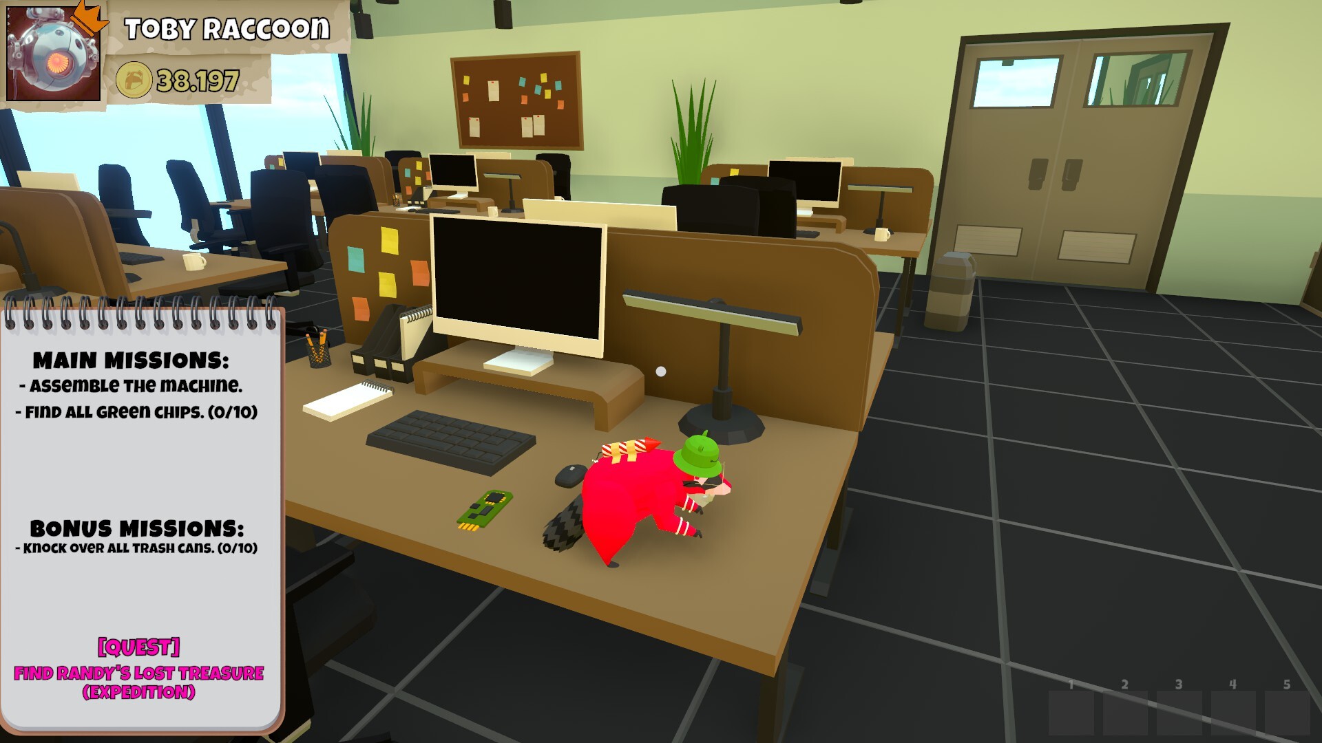 Jumbling Raccoons screenshot 5