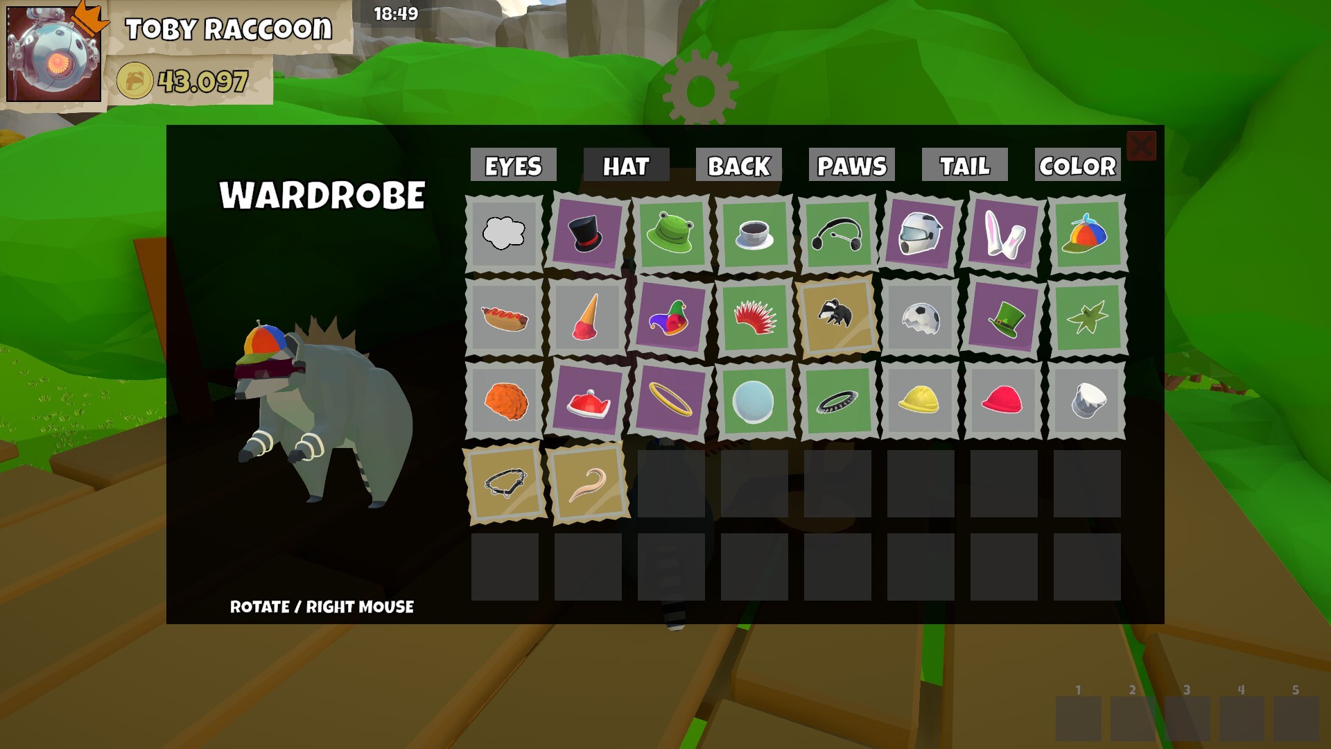 Jumbling Raccoons screenshot 4