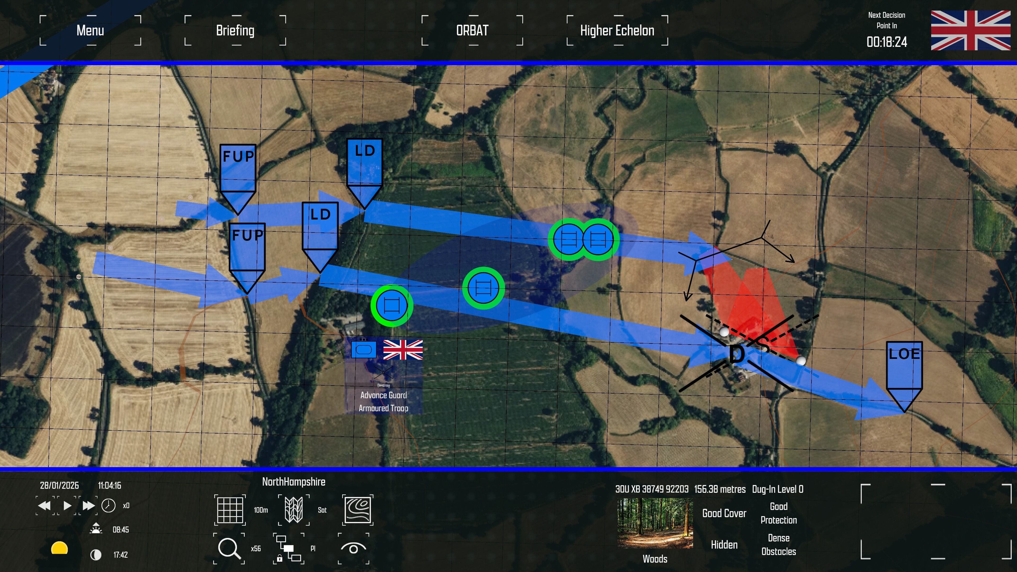 Decision Point: Battlegroup Operational Simulator trailer
