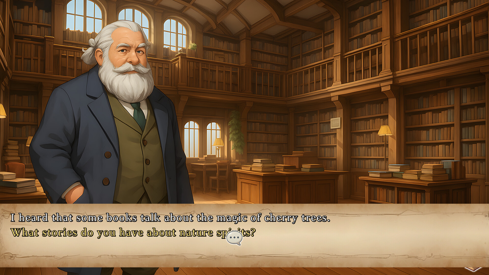 The shadow of the cherry trees screenshot 2