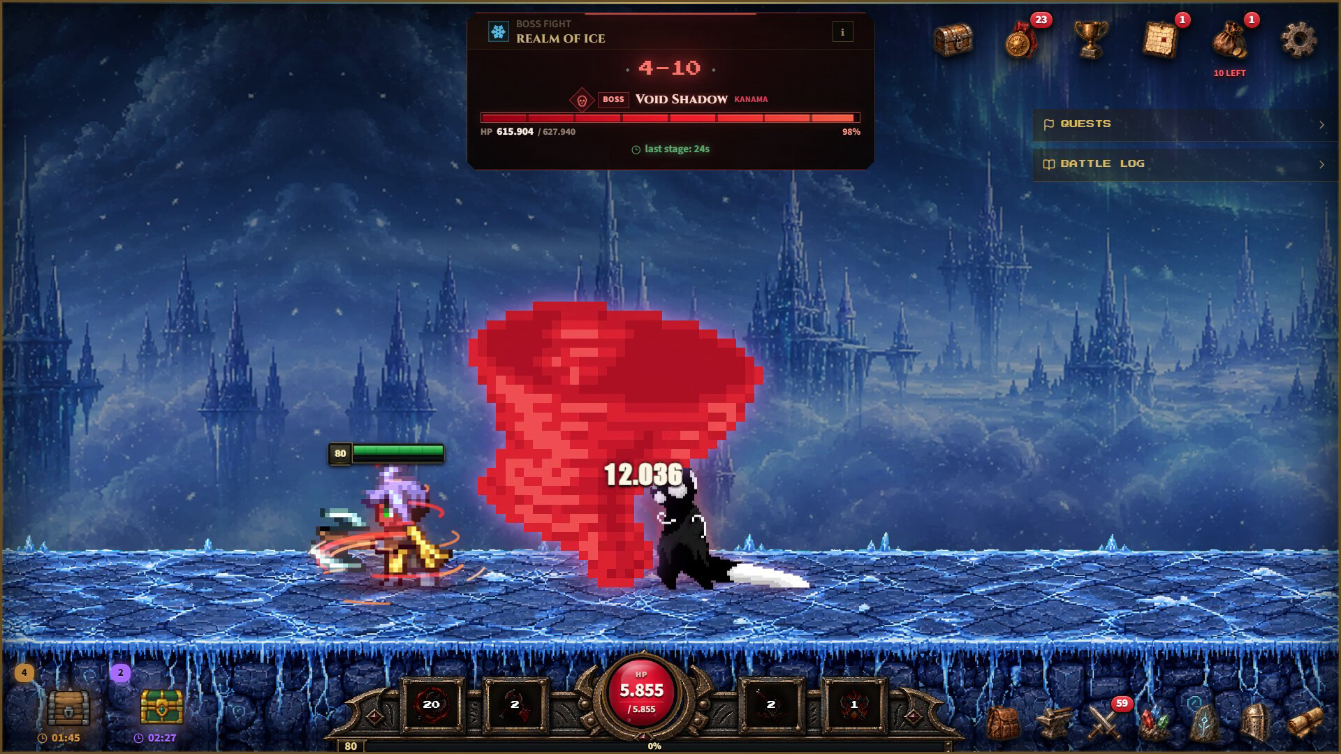 Chest & Blade screenshot 2