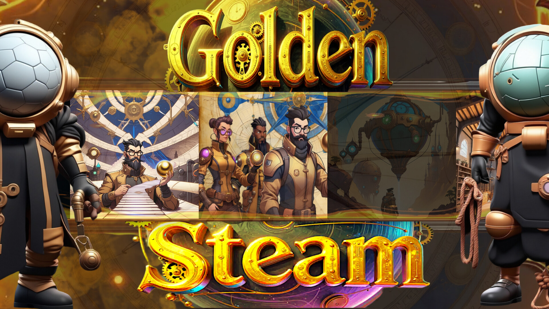 Golden Steam trailer