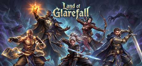 Cover art from Land of Glarefall