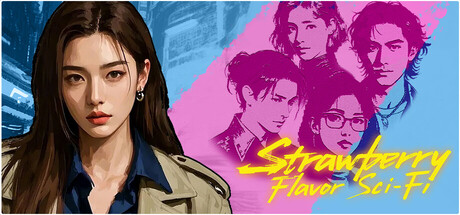Cover art from Strawberry Flavor Sci-Fi