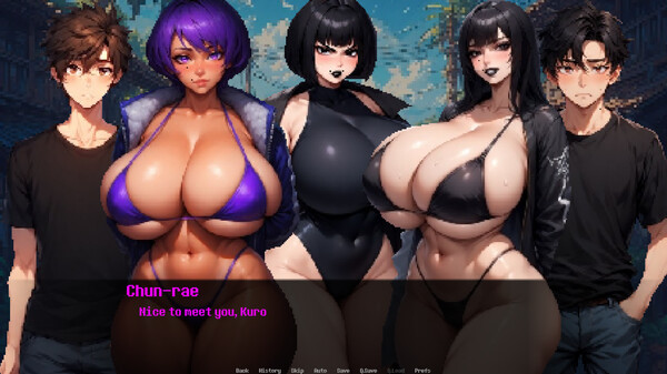 Dominated by Yandere Goth Girlfriend 3: On the Beach screenshot 5