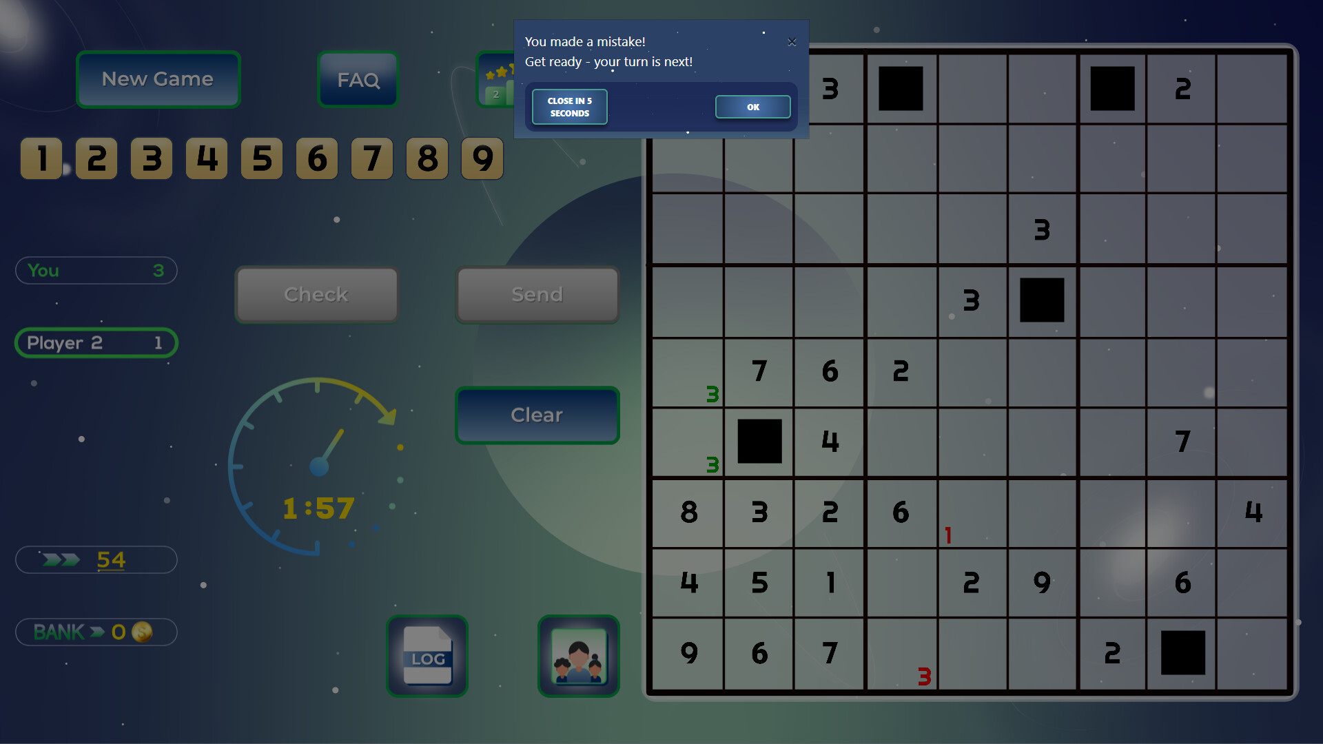 Sudoku online with friends screenshot 3