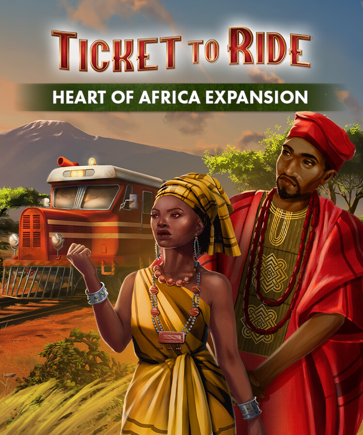 Ticket to Ride®: Heart of Africa Expansion