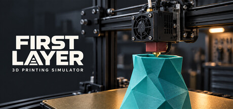 Cover art from First Layer: 3D Printing Simulator