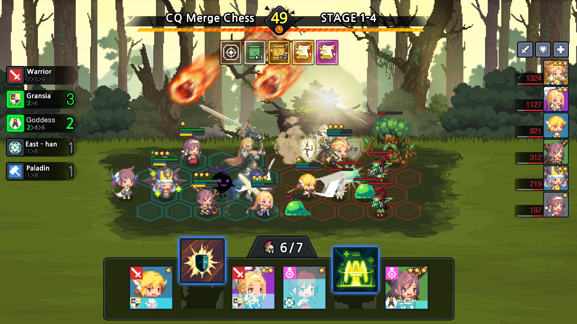 Crusaders Quest : MergeChess screenshot 2