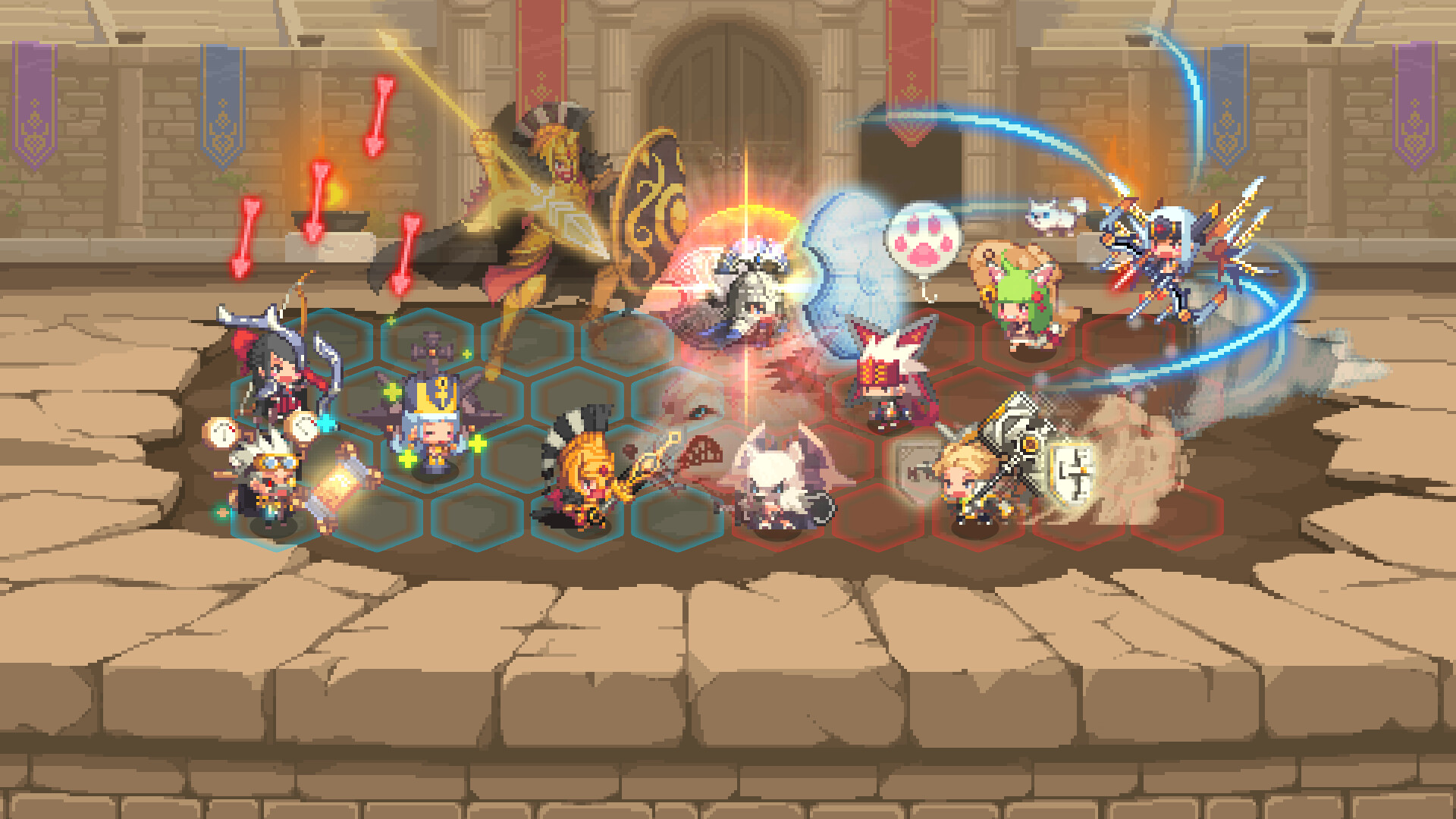 Crusaders Quest : MergeChess trailer