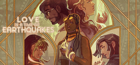 Cover art from Love in a Time of Earthquakes