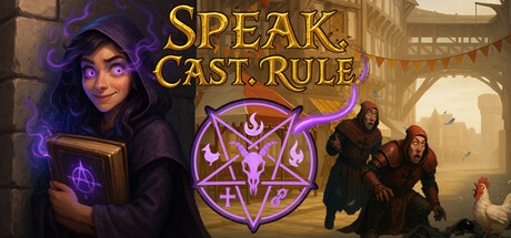 Cover art from Speak. Cast. Rule.