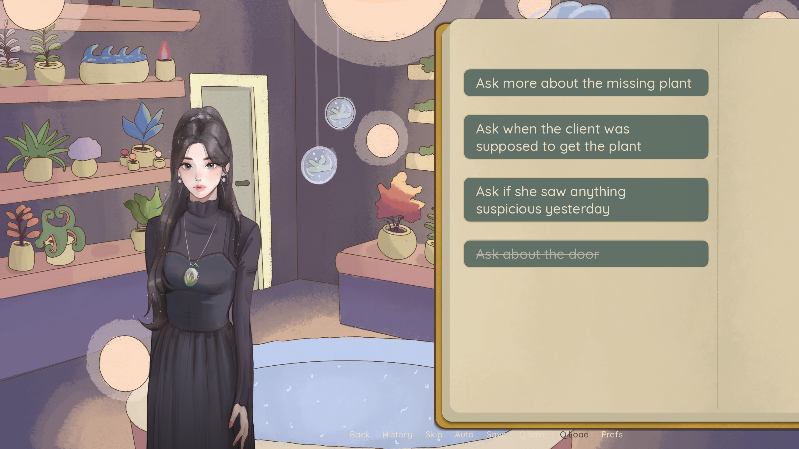 Blooming Suspicion screenshot 3