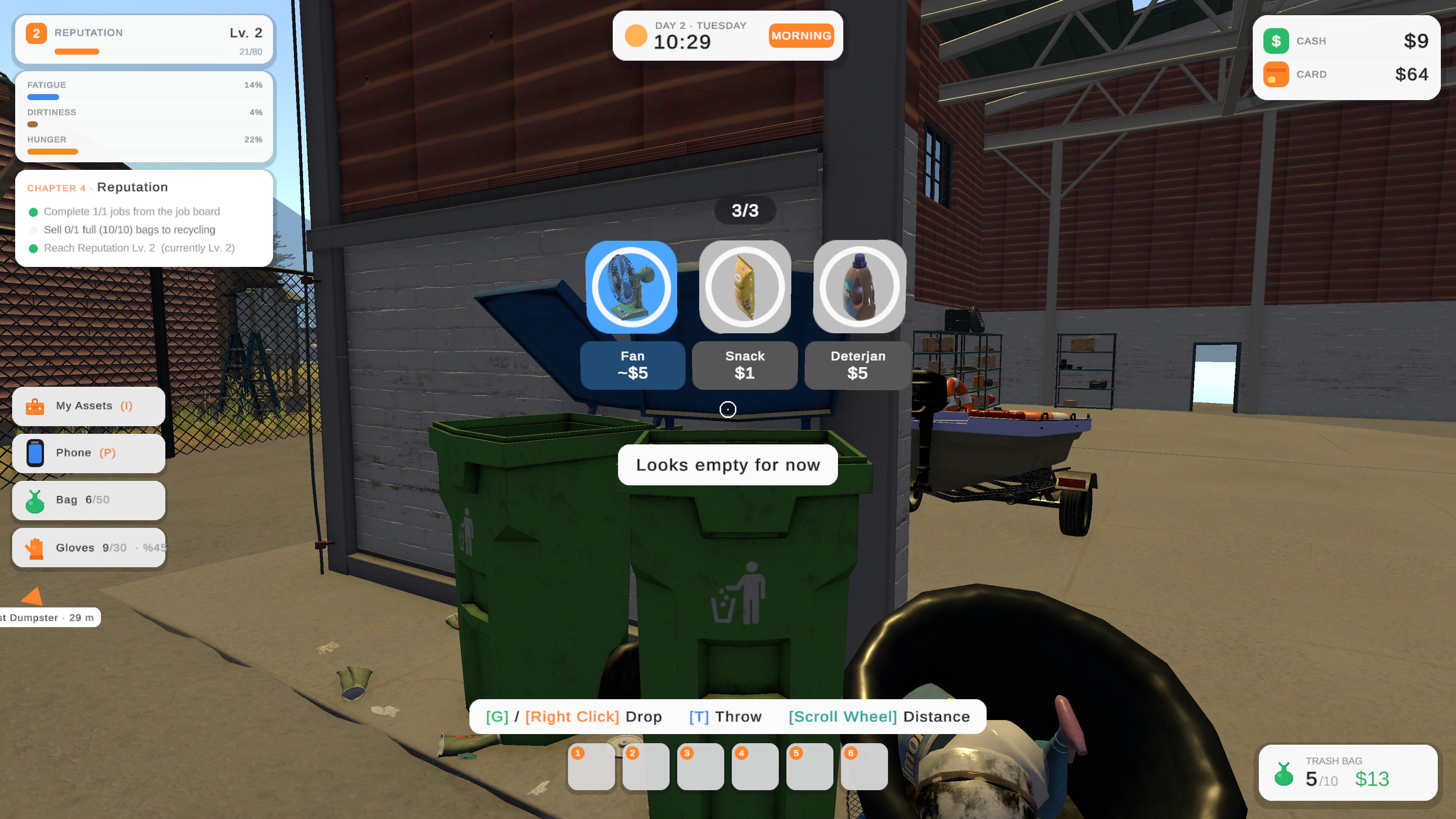 Dumpster Diving Simulator trailer