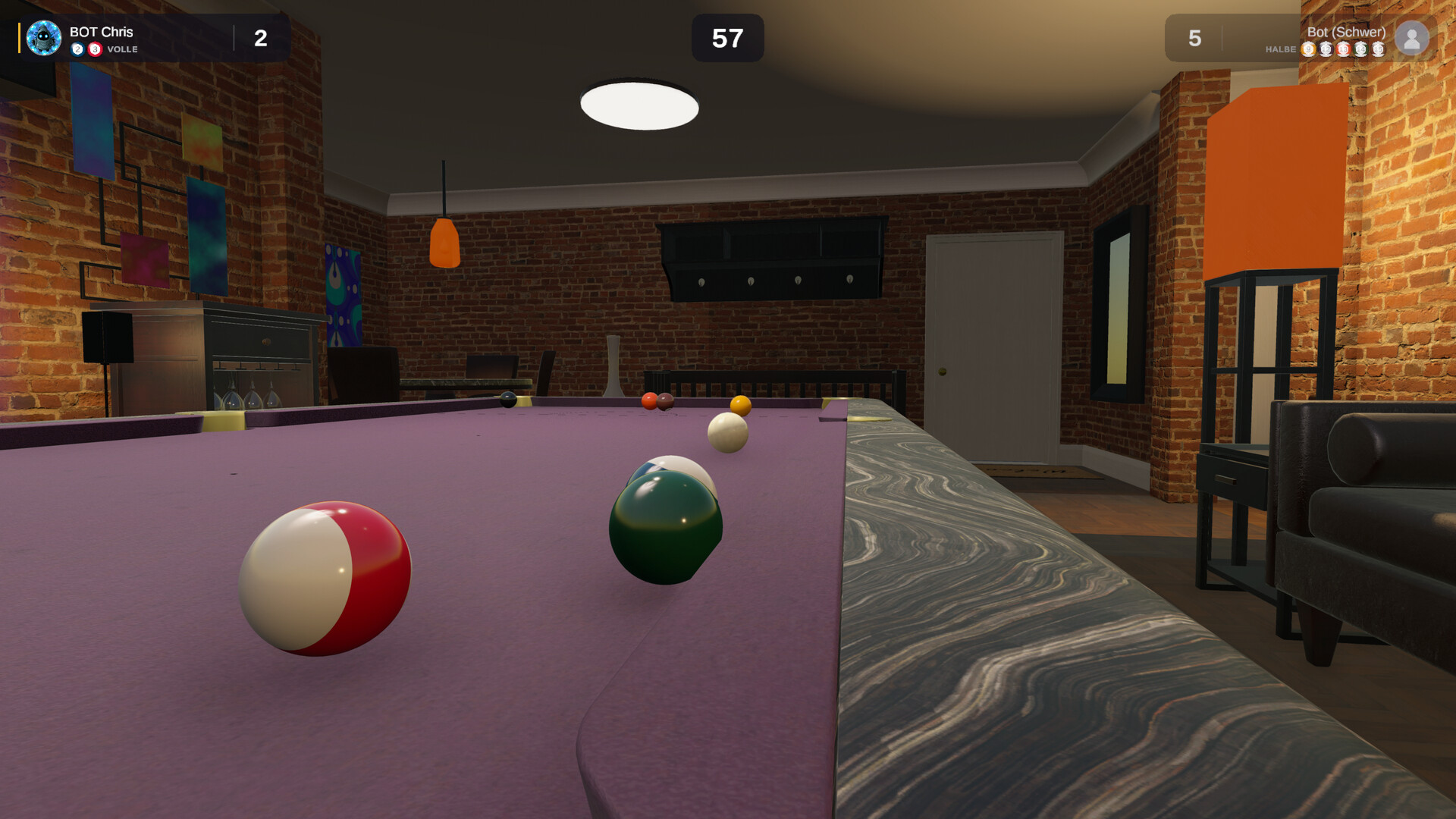 Crispy Billiards screenshot 4