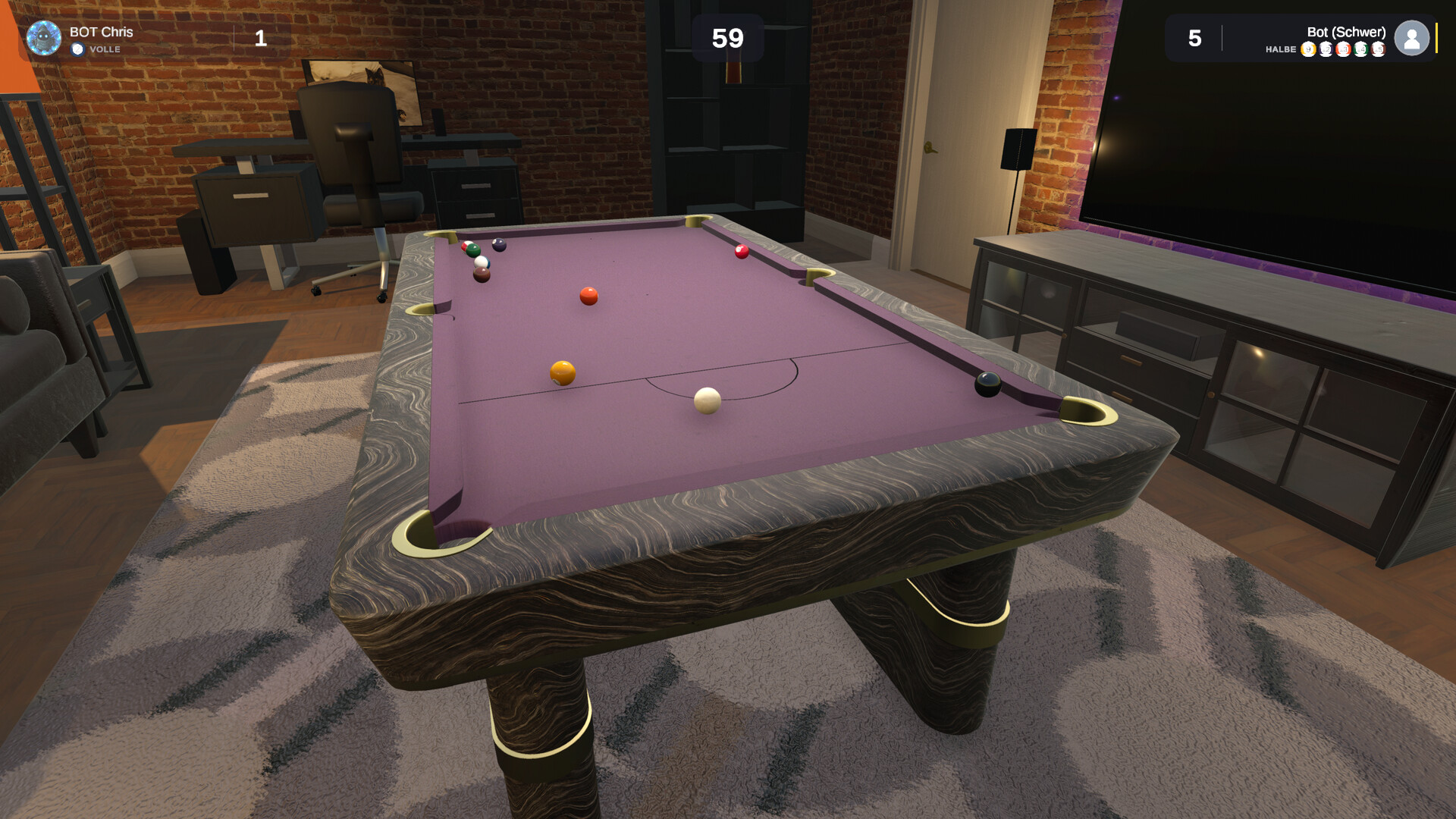 Crispy Billiards screenshot 3