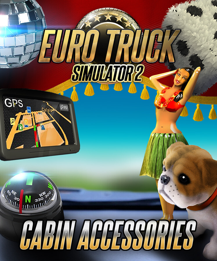 Euro Truck Simulator 2 - Cabin Accessories