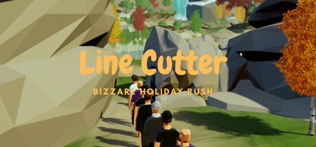 Cover art from Line Cutter: Bizzare Holiday Rush