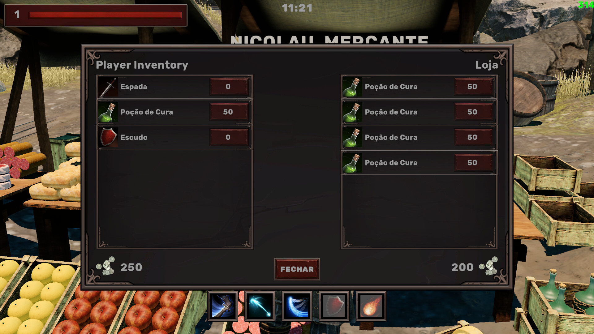 Sombrávia: Herdeiro do Abismo screenshot 1