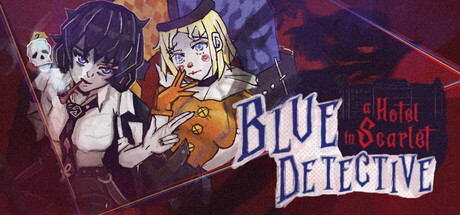 Cover art from Blue Detective: A Hotel in Scarlet
