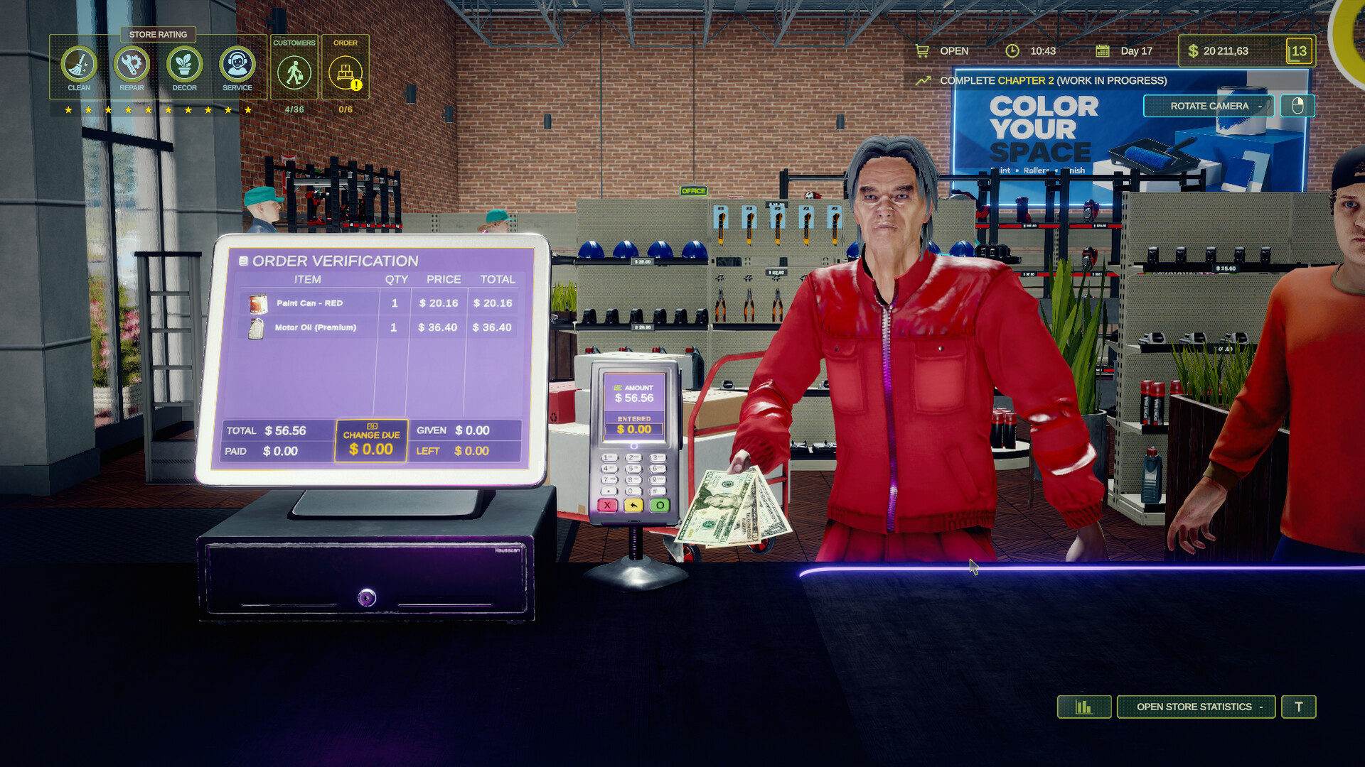 Construction Store Simulator screenshot 2