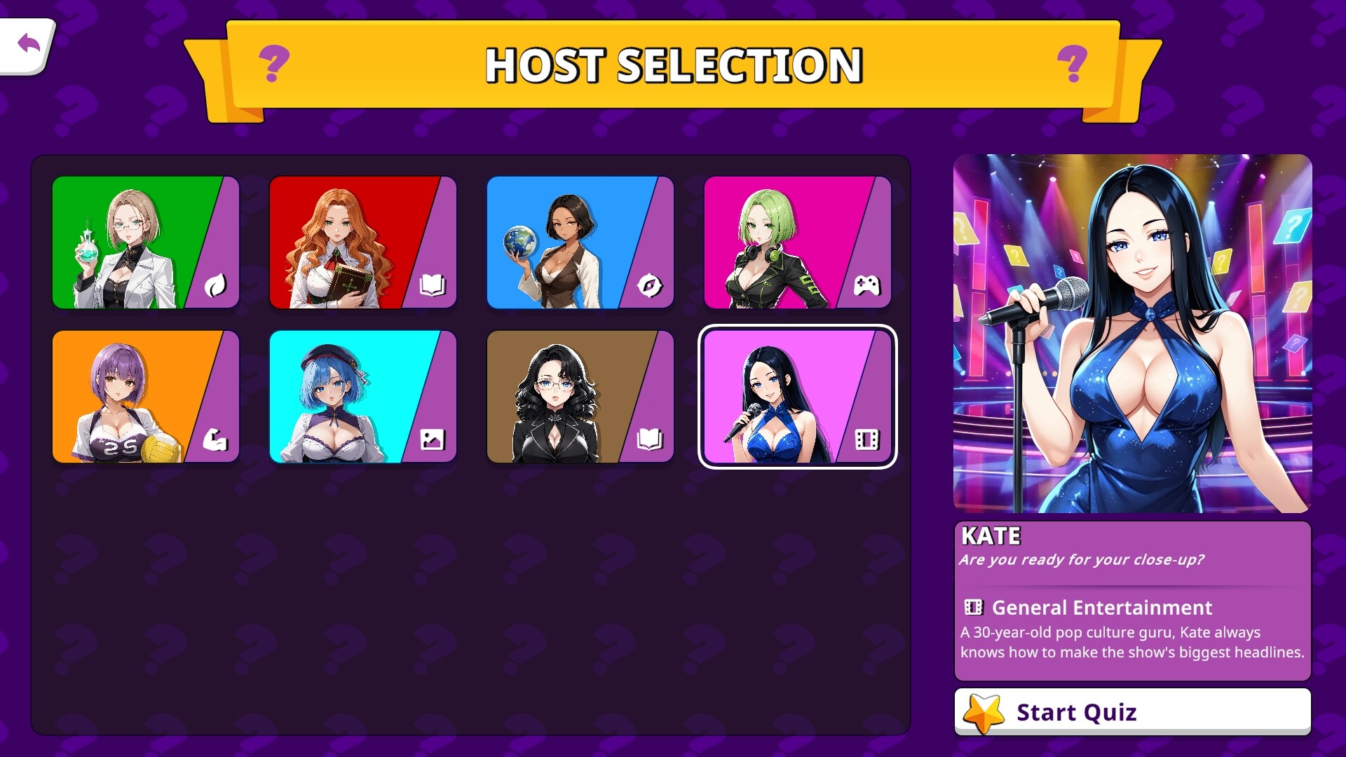 A Sexy Quiz Show trailer