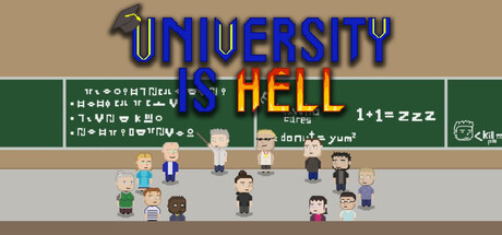 Cover art from University Is Hell