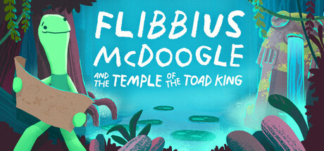 Cover art from Flibbius McDoogle and the Temple of the Toad King