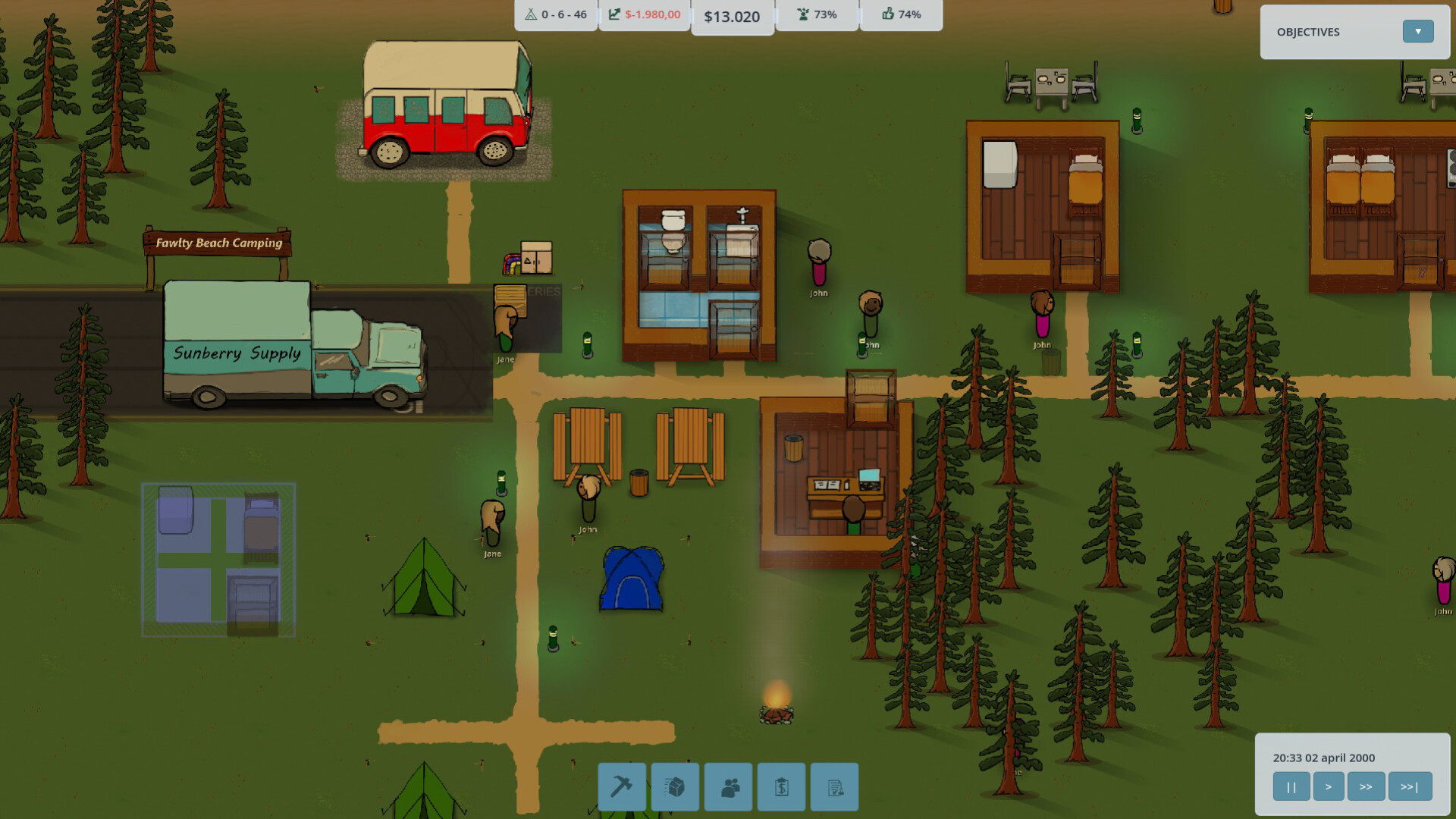 Campsite Architect trailer