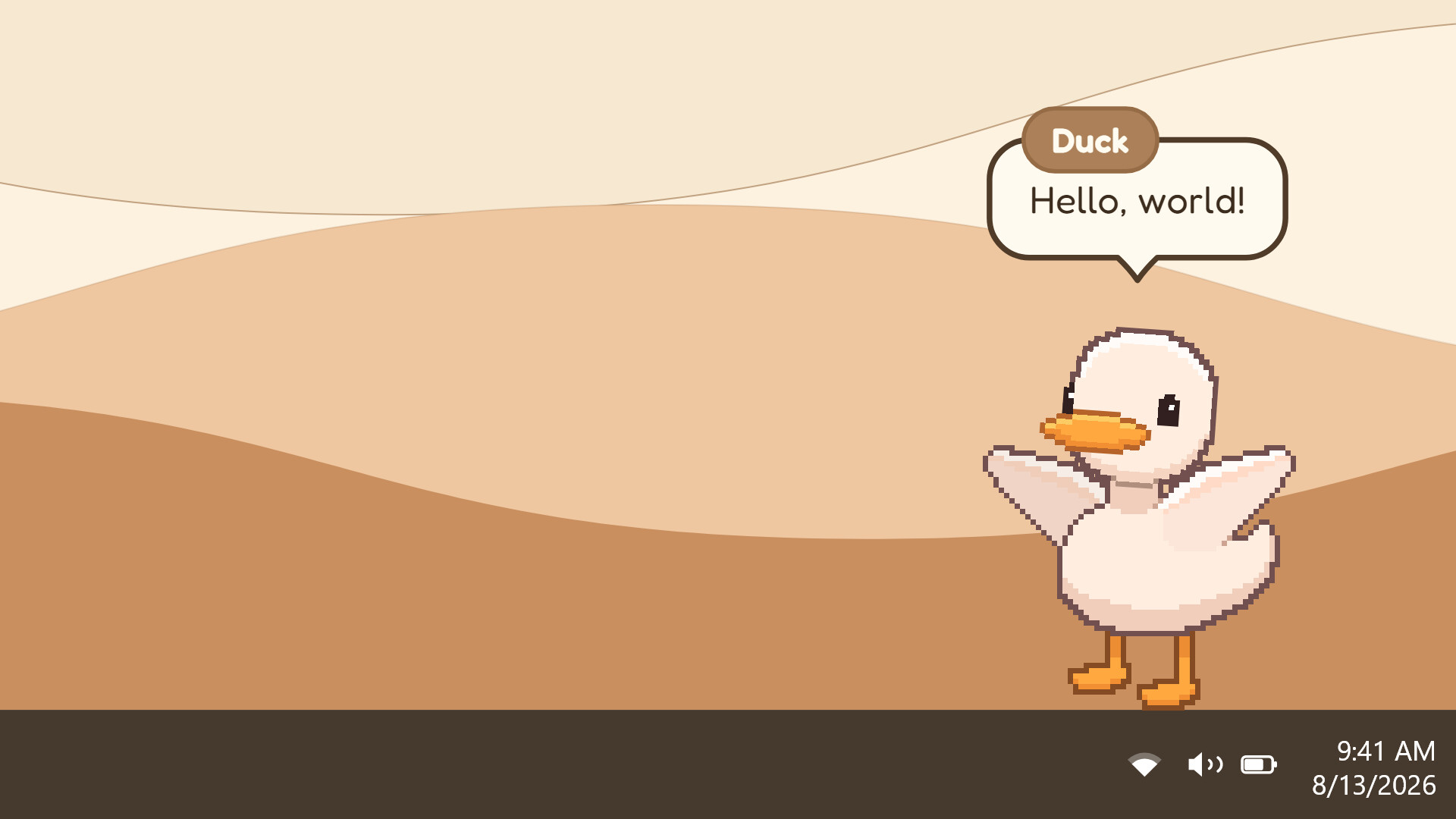 Desktop Duck trailer