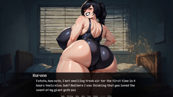 Femdom Stories: Yandere Goth Nerd Girlfriend screenshot 2