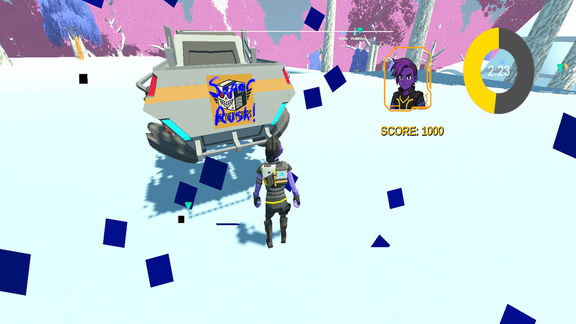 Super Rush! Delivery trailer
