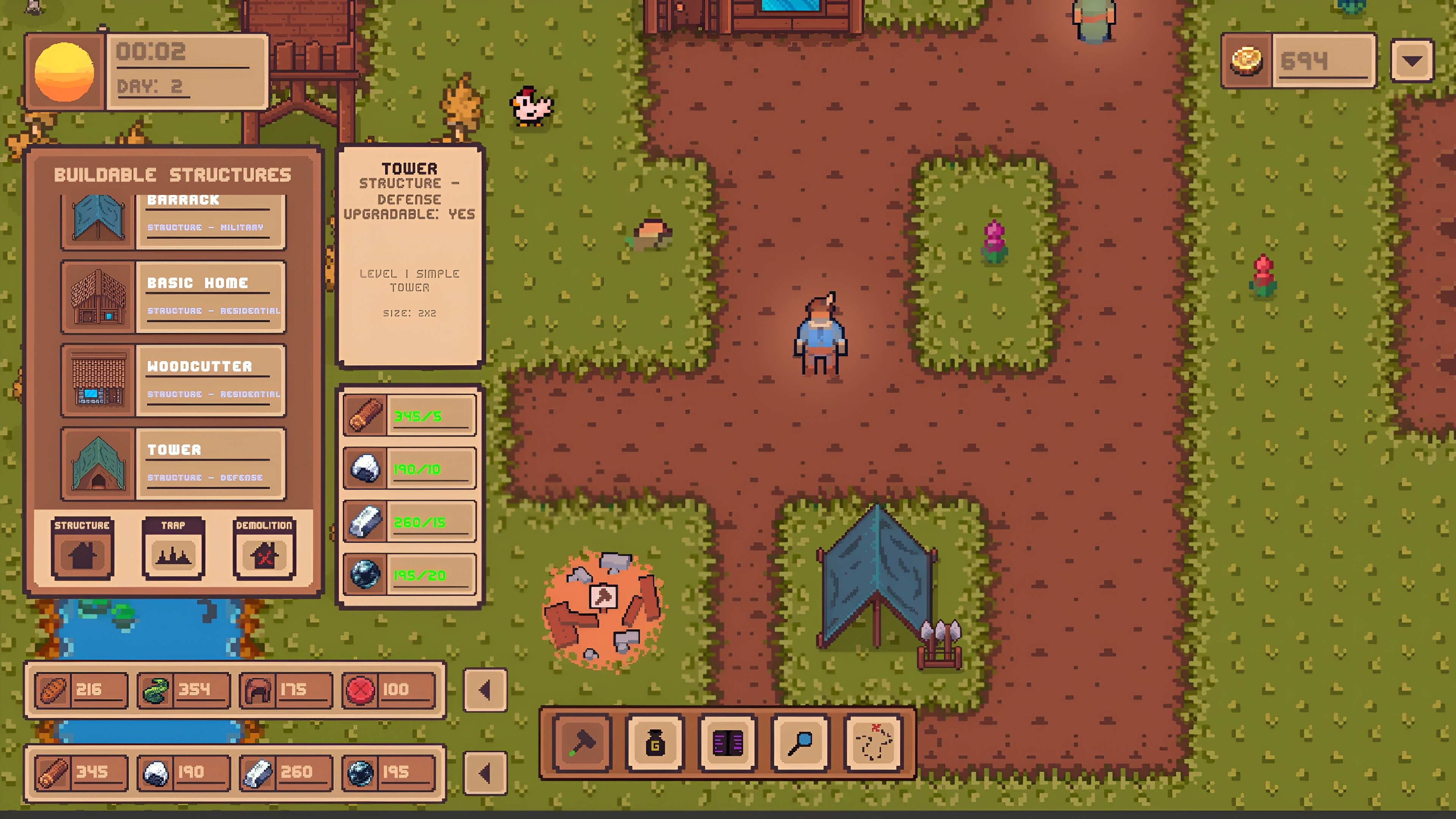 Awakening of Darkness: Build, Survive and Defend screenshot 2