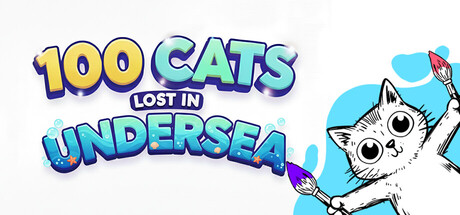 Cover art from 100 Cats Lost in Undersea Wonders