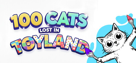 Cover art from 100 Cats Lost in Toyland Trouble