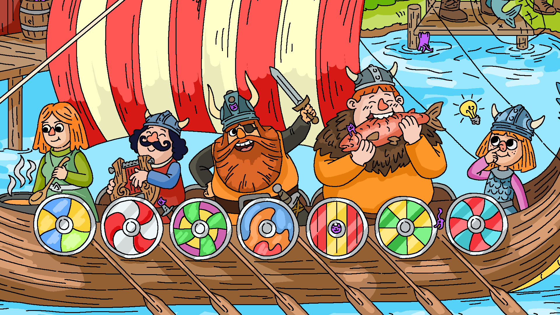 100 Cats Lost in Norway Find & Color screenshot 3