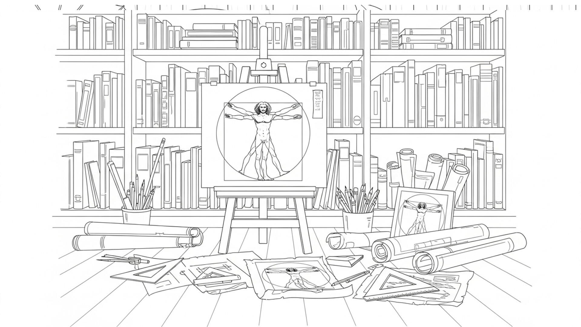 100 Cats Lost in Da Vinci’s Workshop screenshot 1