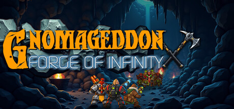 Cover art from Gnomageddon: Forge of Infinity